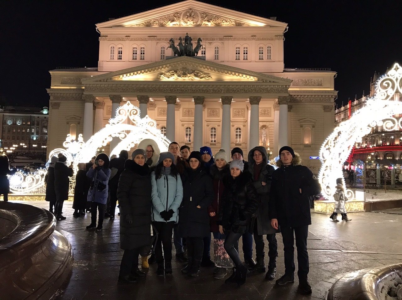 Учащиеся  11 класса Посетили Москву